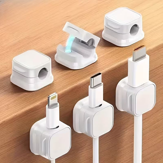 Desk Cable Organiser Clips (Set of 6)